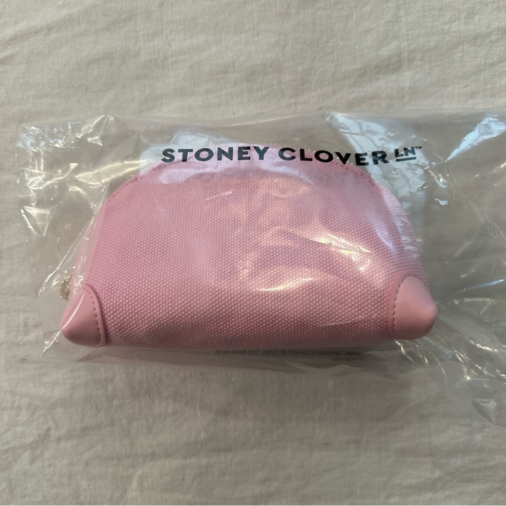 Stoney Clover Lane Canvas Half Moon Pouch